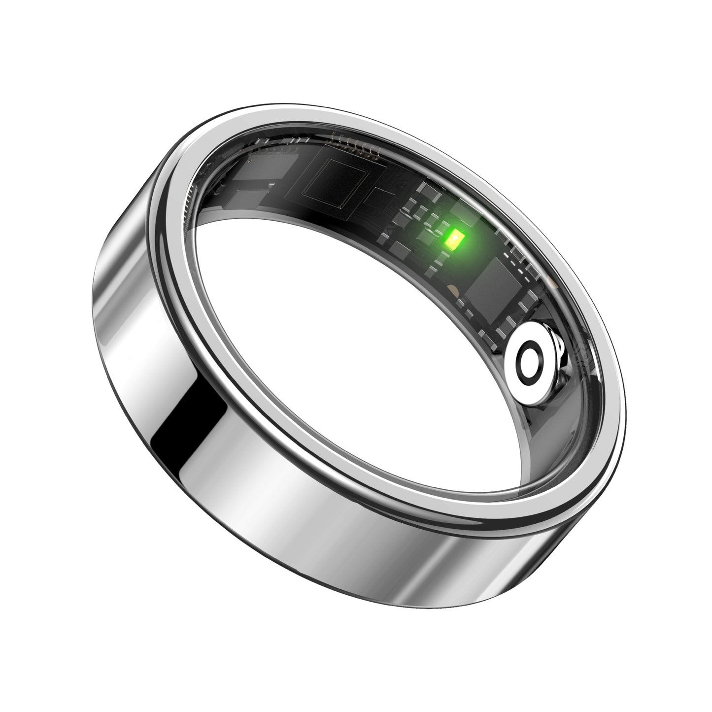 Ultra-Narrow SR09 Sports Fitness Heart Rate Blood Oxygen Sleep Tracking Monitoring Smart Ring