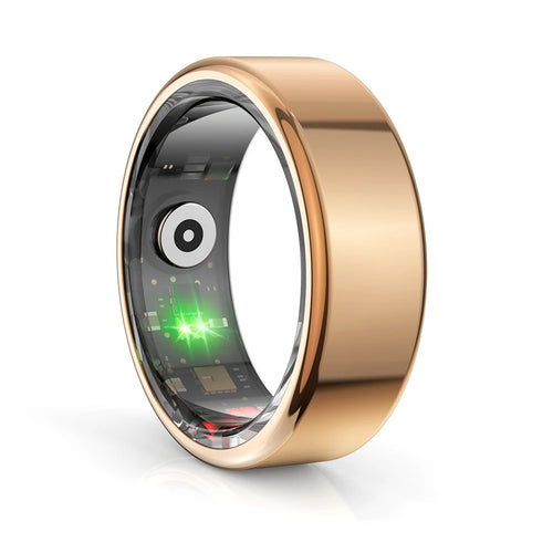 R02 Smart Ring Sleep Monitor 5.0 Bluetooth-Compatible Blood Oxygen Tracker IP68 & 5ATM Waterproof Wearable for Android for IOS